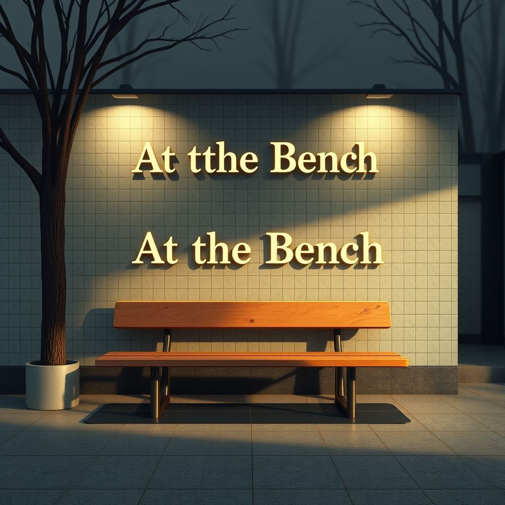 การพัฒนาตัวละครใน 'At the Bench': ลึกซึ้งและน่าสนใจ